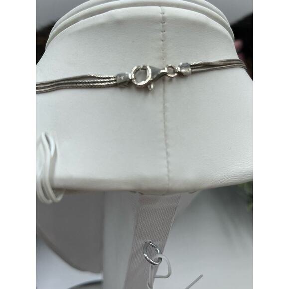 Silpada Sterling‎ Silver Thoreau Multi Strand Ball Necklace Retired N0914 - Picture 6 of 12